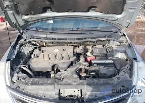 2010 Nissan Versa 1.8S из США, поврежденный, VIN 3N1BC1AP8AL410716